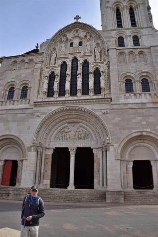 Ben bij de Cathedraal van Vezelay